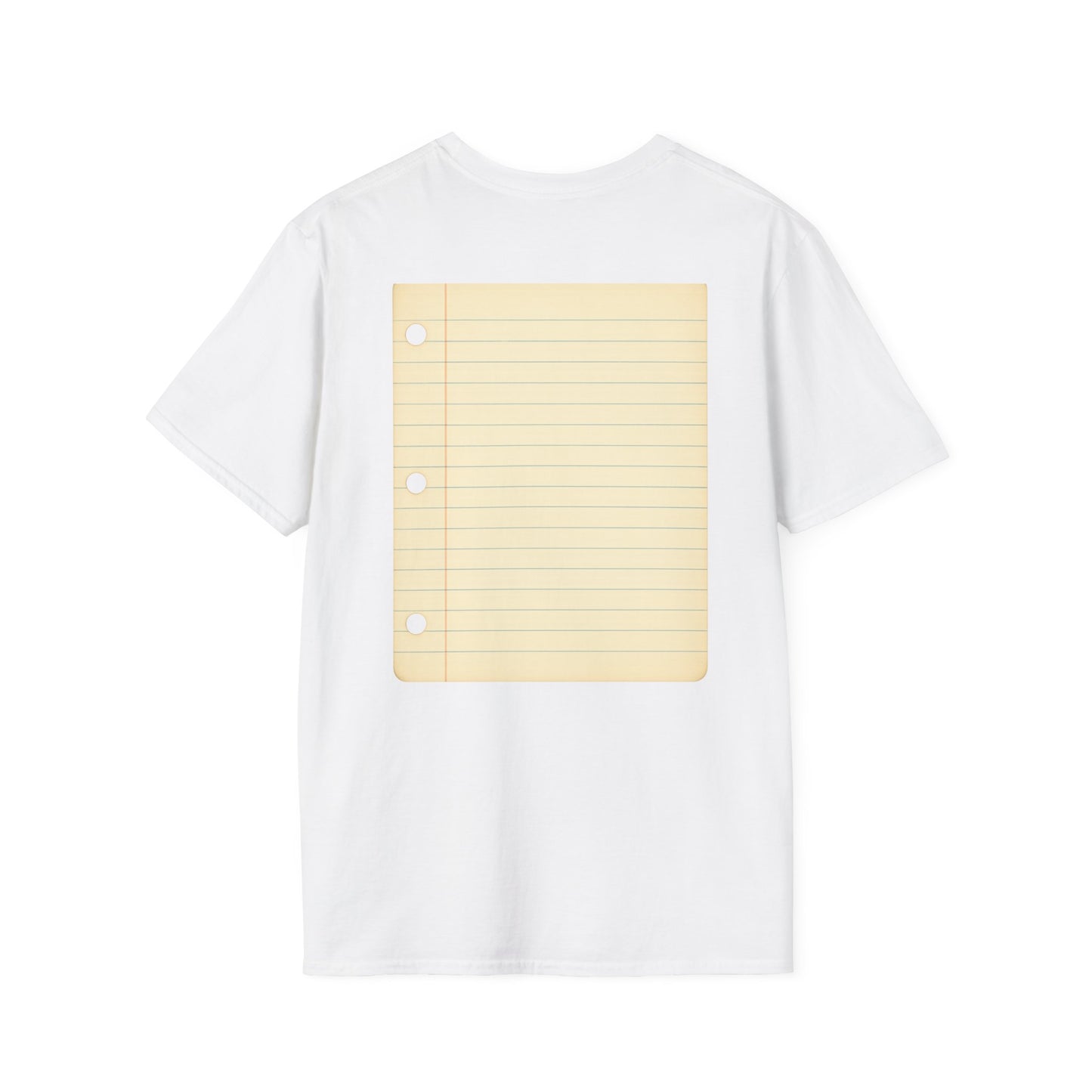 Unisex Softstyle T-Shirt - Customizable Sign My Shirt Design - Perfect for Events & Friends