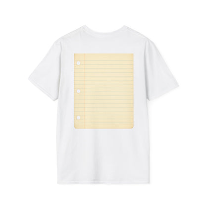 Unisex Softstyle T-Shirt - Customizable Sign My Shirt Design - Perfect for Events & Friends