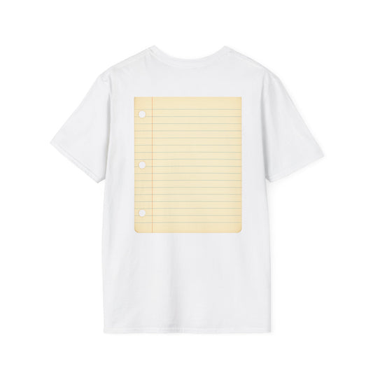 Unisex Softstyle T-Shirt - Customizable Sign My Shirt Design - Perfect for Events & Friends
